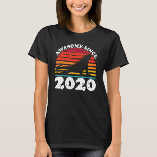 Iguana Awesome Since 2020 2nd Birthday 2 Years Old T-Shirt
