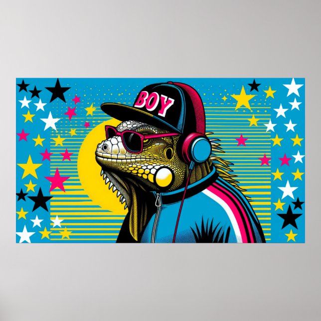 IGUANA B' BOY 8 POSTER (Front)