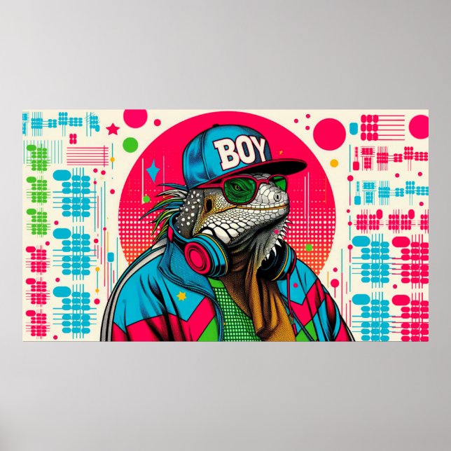 IGUANA B' BOY 9 POSTER (Front)