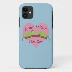 Iguana be your valentine Case-Mate iPhone case
