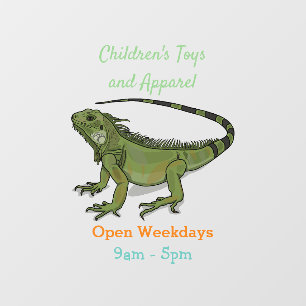Iguana cartoon illustration
