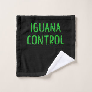 Iguana Control - Lover Pet Iguana Gift Wash Cloth