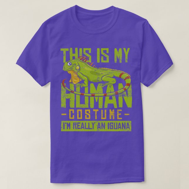 Iguana Costume T-Shirt (Design Front)