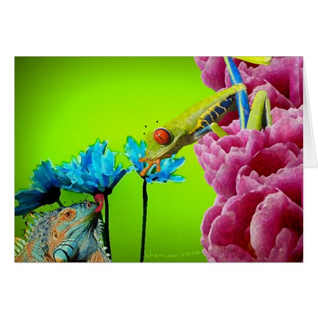 Iguana & Frog (Front Horizontal)