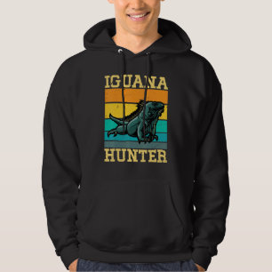 Iguana Hunter Iguanas Iguana Lizard Hoodie