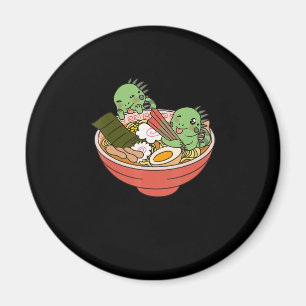 Iguana Kawaii Ramen Funny Pet Gift Magnet