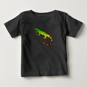 Iguana Lizard  Beautiful Iguana Gift Baby T-Shirt