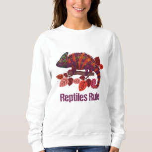 Iguana Lizard, Reptiles Rule Women's Sweatshirt