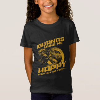 Iguana Make Me Happy Your Not So Much T-Shirt