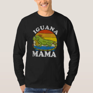 Iguana Mama Iguana Mom Iguana Lizard Pet Reptile T-Shirt