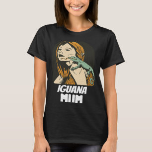 Iguana Mum Iguana Mum Iguana Lizard Pet Reptile T-Shirt