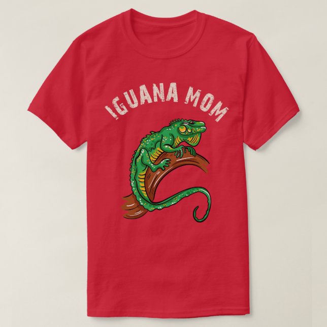 Iguana Mum T-Shirt (Design Front)