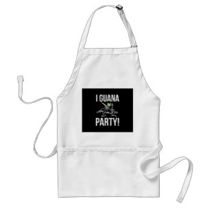 Iguana Party Standard Apron