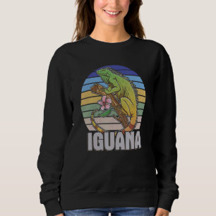 Iguana Reptiles Lizard Pet Terrarium 25 Sweatshirt