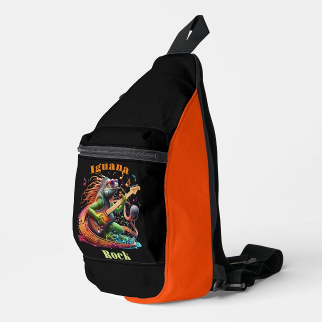 Iguana Rock (2) Sling Bag (Right Corner)