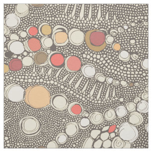 iguana skin brown coral fabric