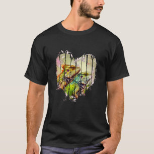 Iguana Valentine's Day Couples Cute Lizard Reptile T-Shirt