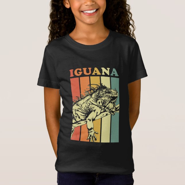Iguana Vintage Gift T-Shirt (Front)