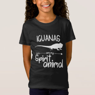 Iguanas Are My Spirit Animal Gift Men Women Lizar T-Shirt