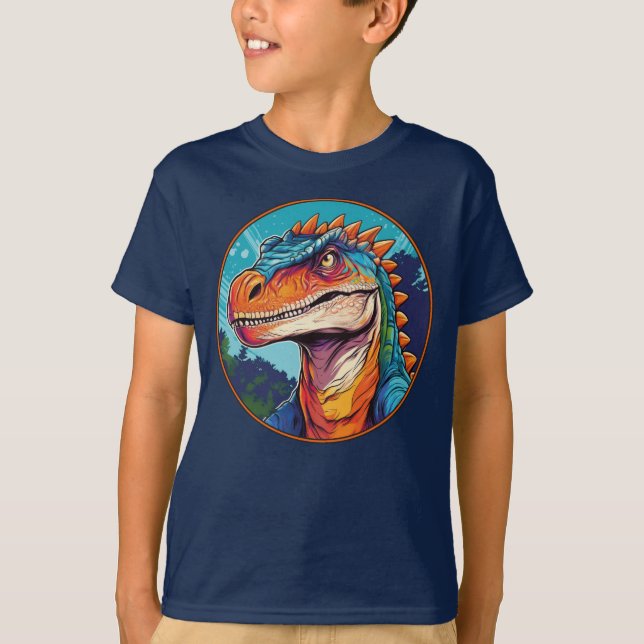 Iguanodon - Classic Dinosaur Tee T-Shirt (Front)