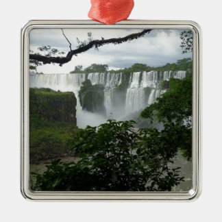 Iguazu Falls Argentina Metal Tree Decoration