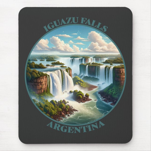 Iguazu Falls Argentina Mouse Pad (Front)