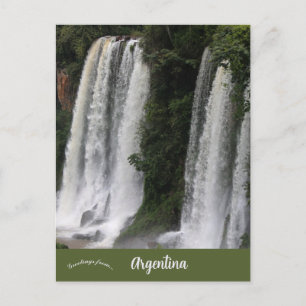 Iguazu Falls Argentina  Postcard