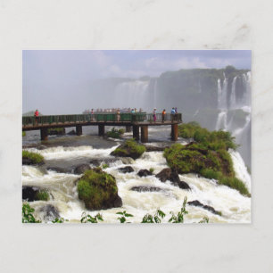 Iguazu Falls, Brazil Postcard