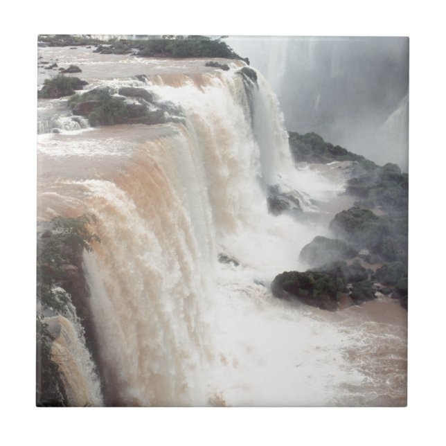 iguazu falls Brazill Tile (Front)