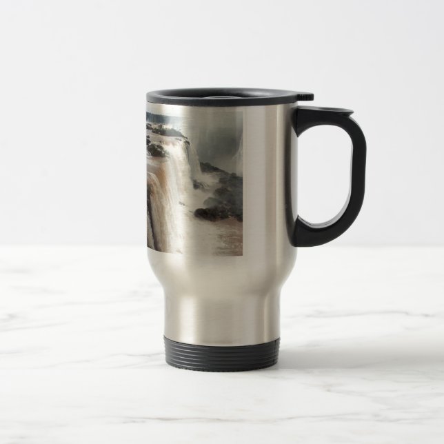 iguazu falls Brazill Travel Mug (Right)
