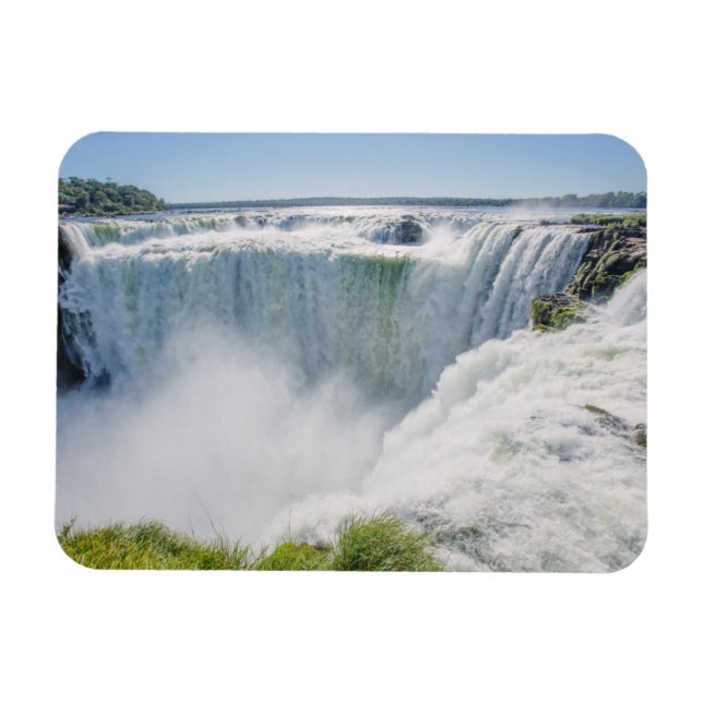 Iguazu Falls, Devil'S Throat, Argentina Magnet (Horizontal)