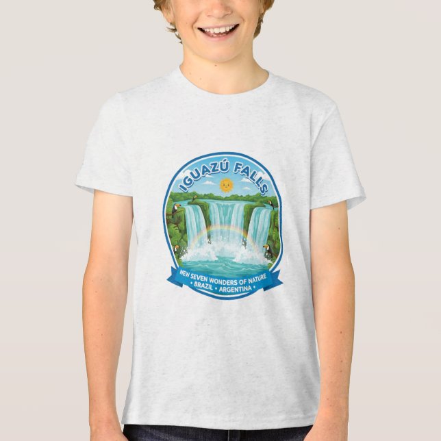 IGUAZU FALLS Tri-Blend SHIRT (Front)