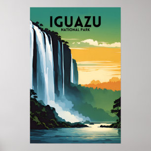 Iguazu National Park Vintage Poster