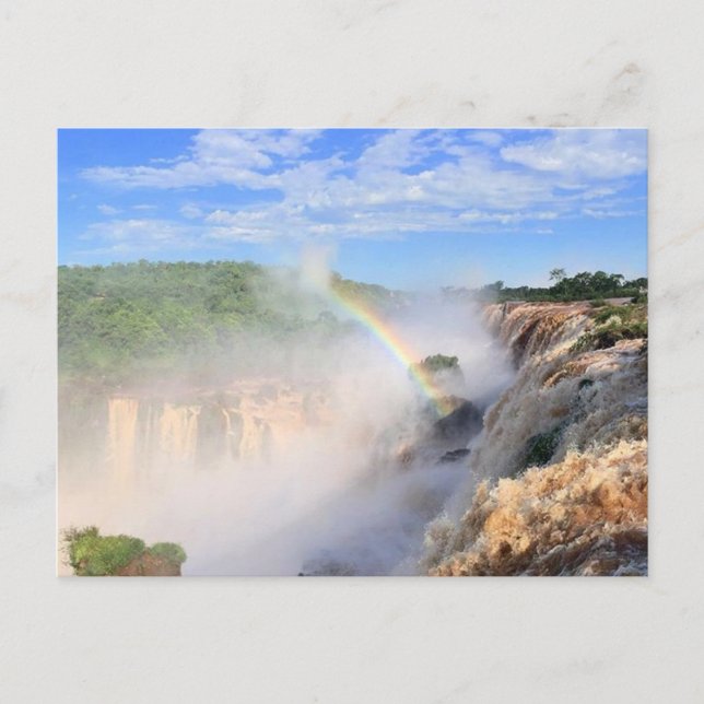 iguazu rainbow postcard (Front)