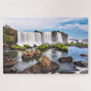 Iguazu Waterfalls Argentina Travel Jigsaw Puzzle
