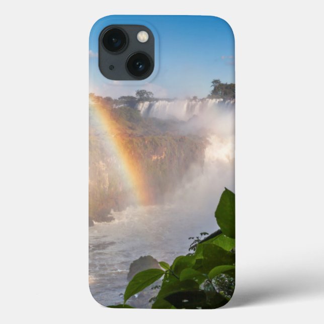 Iguazú Waterfalls With Rainbow, Argentina Case-Mate iPhone Case (Back)