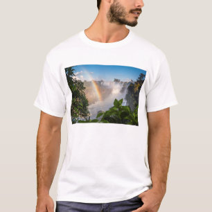 Iguazú Waterfalls With Rainbow, Argentina T-Shirt
