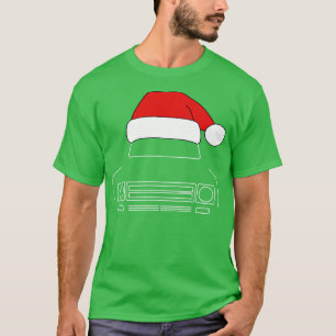 IH Scout classic truck Christmas hat edition white T-Shirt