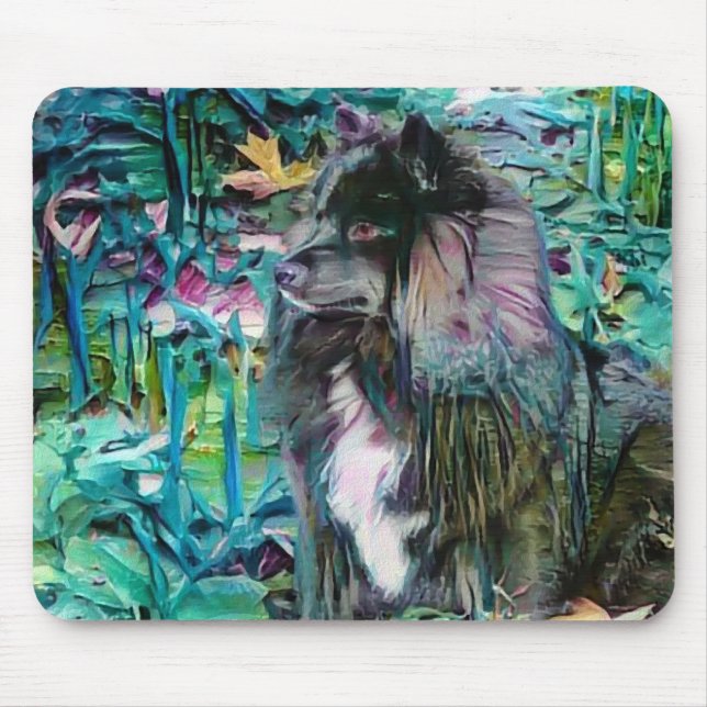 IHANA Finnish Lapphund  mousepad (Front)