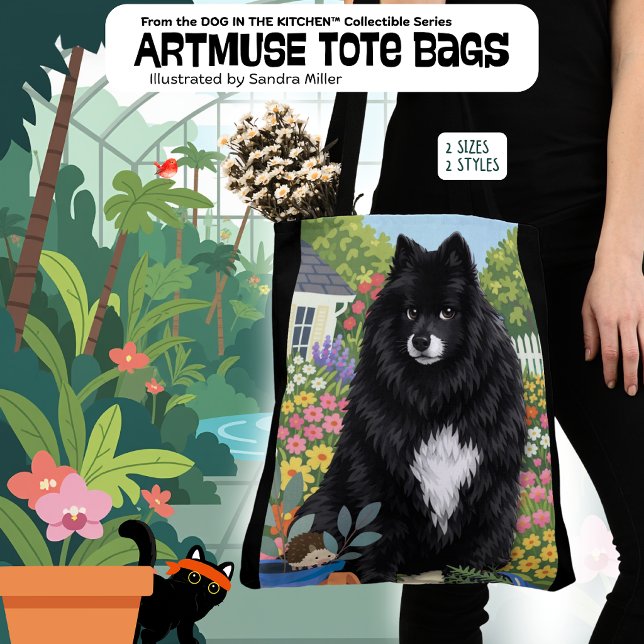 IHANA the Finnish Lapphund    Tote Bag (Creator Uploaded)