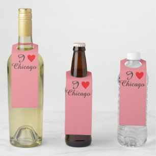 IHEART Chicago Bottle Tag
