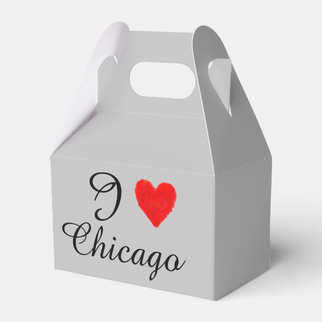 IHEART Chicago Favour Box (Front Side)