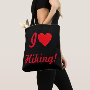 IHEART Hiking Tote Bag
