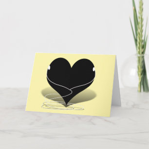 iHeart  Silhouette Valentine Holiday Card