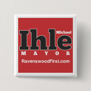 Ihle for Mayor Button