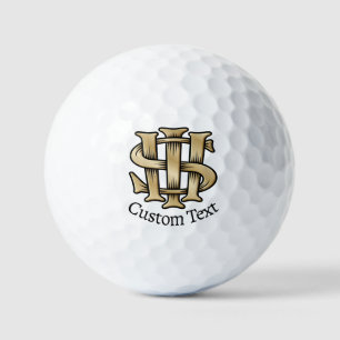 IHS Christogram Golf Balls