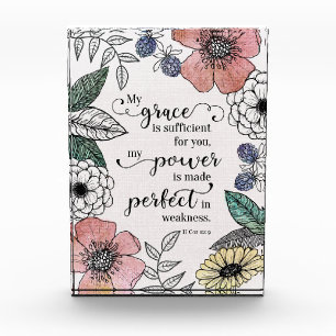 II Cor 12:9 - My Grace is Sufficient Photo Block