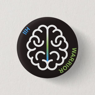 IIH awareness 3 Cm Round Badge