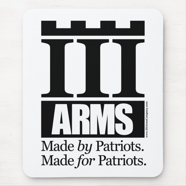 III Arms mousepad - vertical (Front)