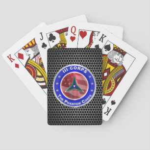 III Corps “Phantom Corps” Playing Cards